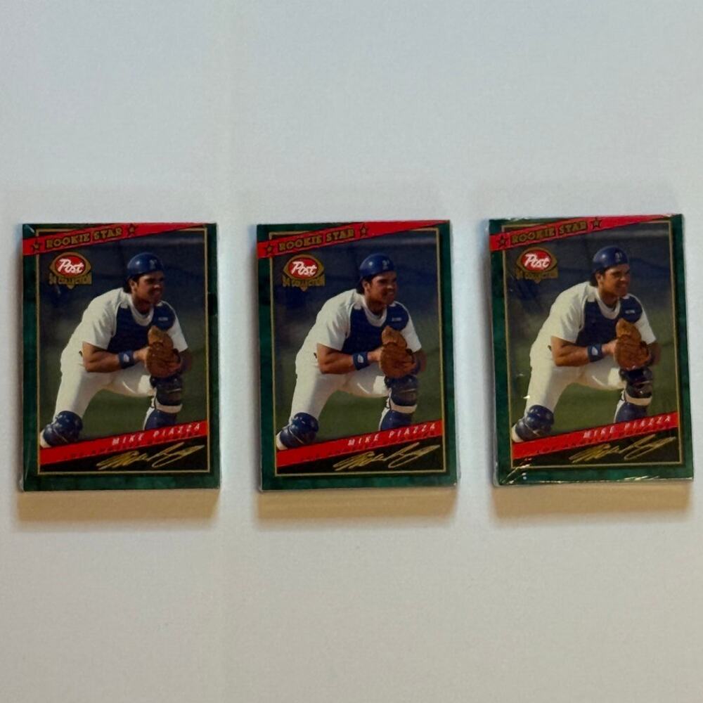 3 SEALED Packs 1994 Post Collection Baseball Cards